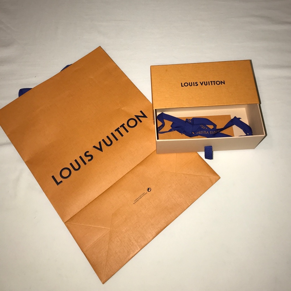 Louis Vuitton sunglasses box and bag