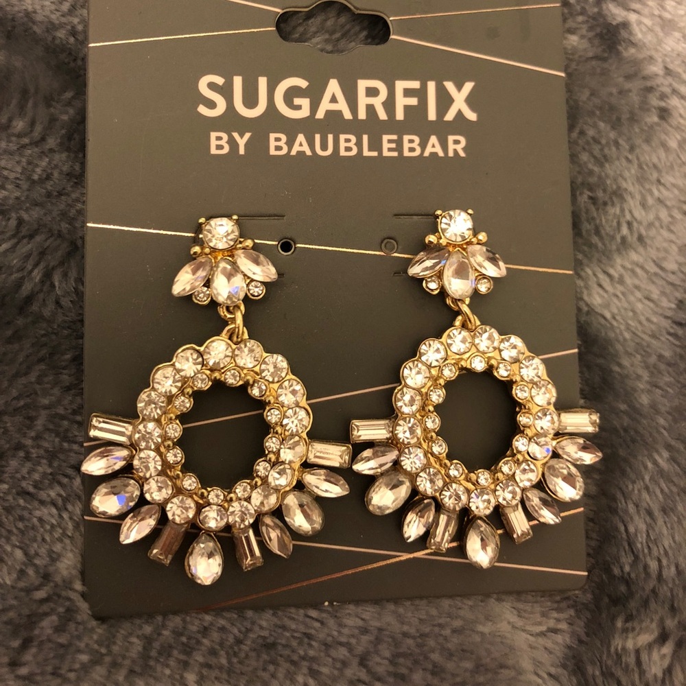 Brand new glam earrings
