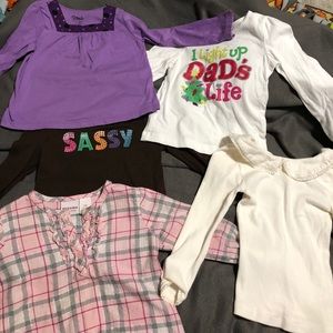 4 toddler shirts