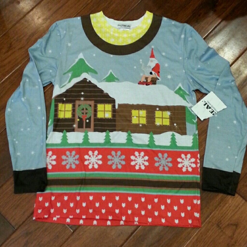 Faux Real Christmas shirt
