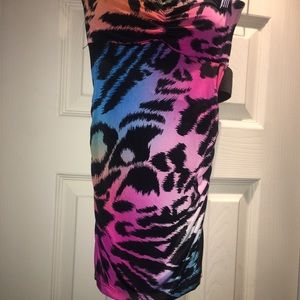 Strapless mini dress!