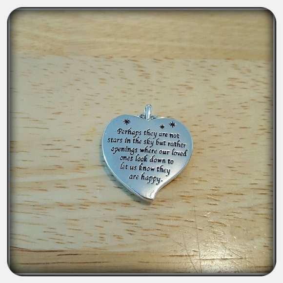 NWOT Stars Of Heaven Heart Pendant - Picture 3 of 7