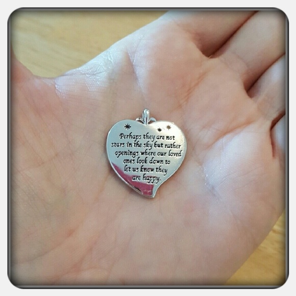 NWOT Stars Of Heaven Heart Pendant - Picture 5 of 7