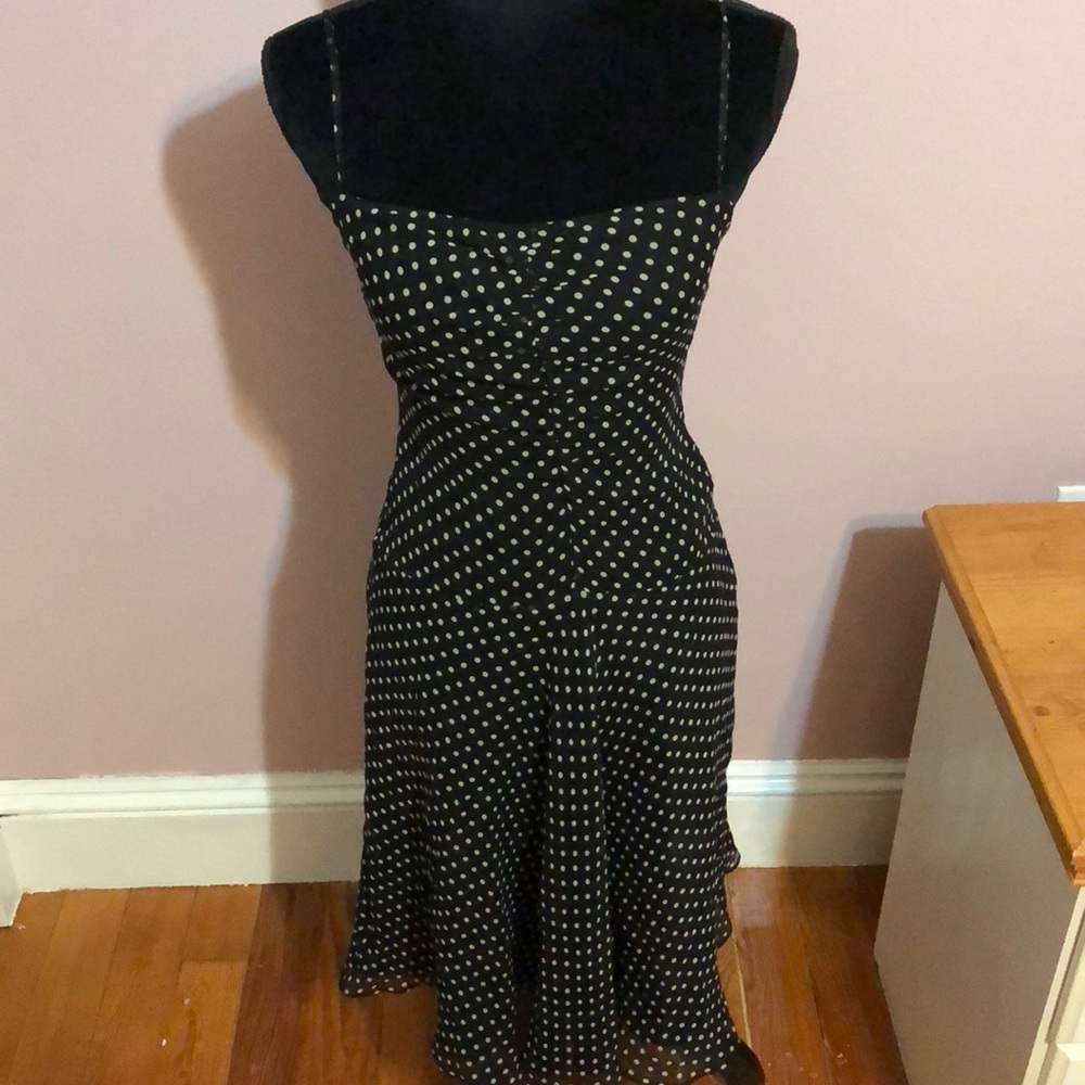BCBG polka dot dress