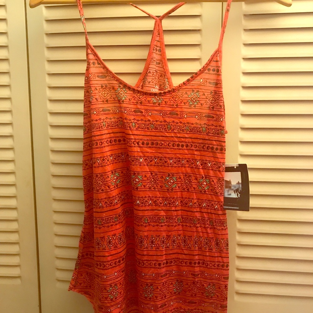 Pink/rose colored tank top from Urban Outfitters