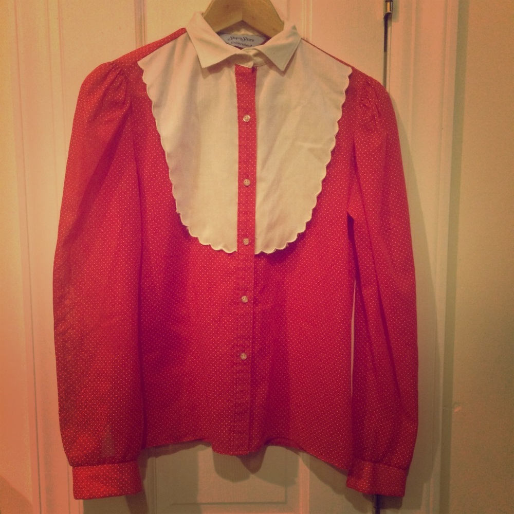 Vintage long sleeved top