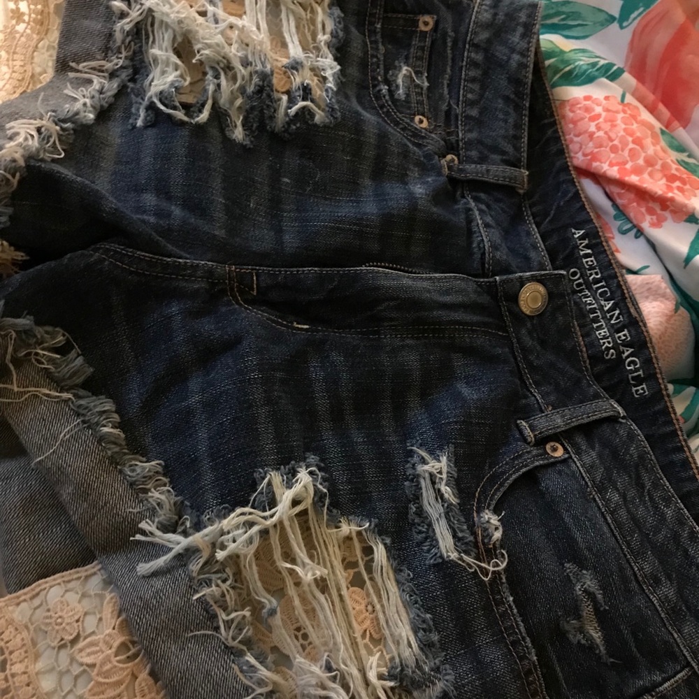 High waisted shorts