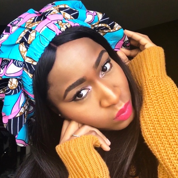 African Print Fashion Hair Bonnets For Women. - Picture 3 of 8