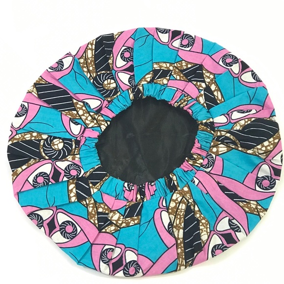 African Print Fashion Hair Bonnets For Women. - Picture 6 of 8