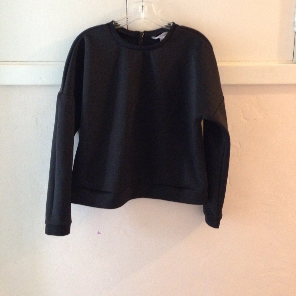 BCBGeneration zip back sweatshirt Sz S