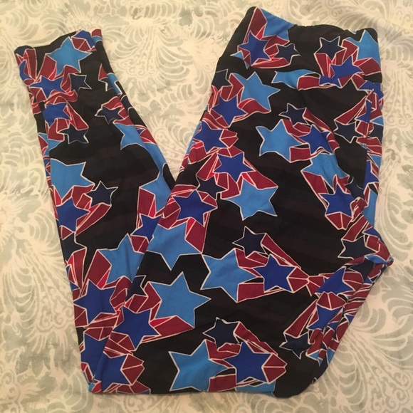 🇱🇷TC Star LuLaRoe Leggings - Picture 1 of 4