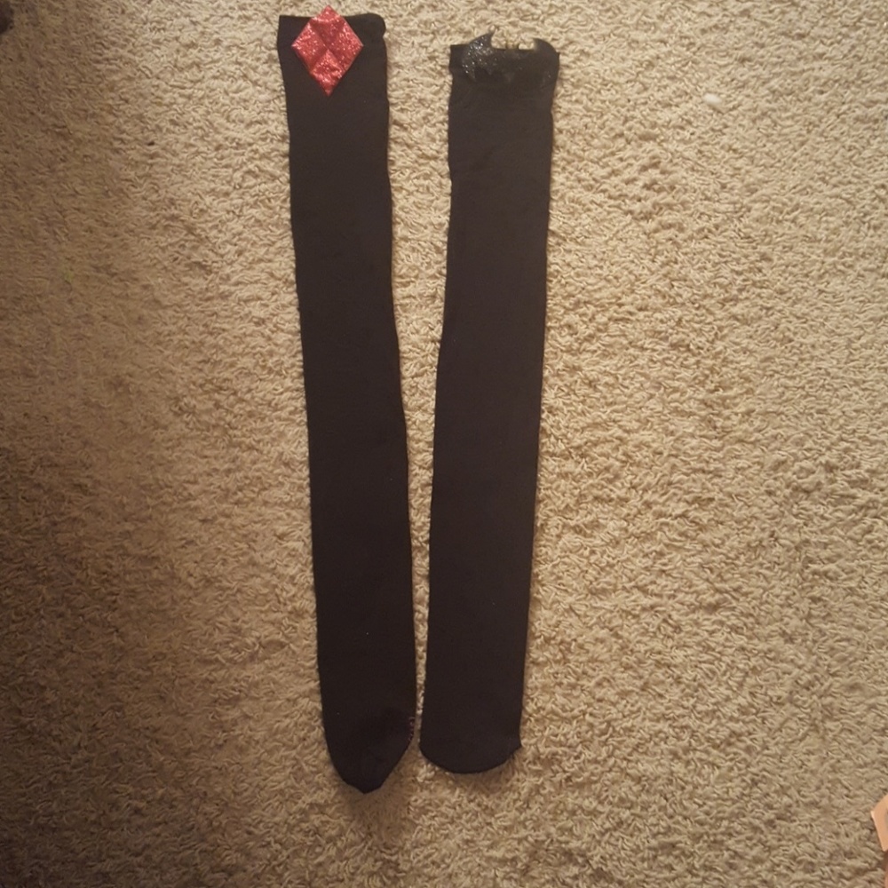 Harley Quinn Knee-High Tights