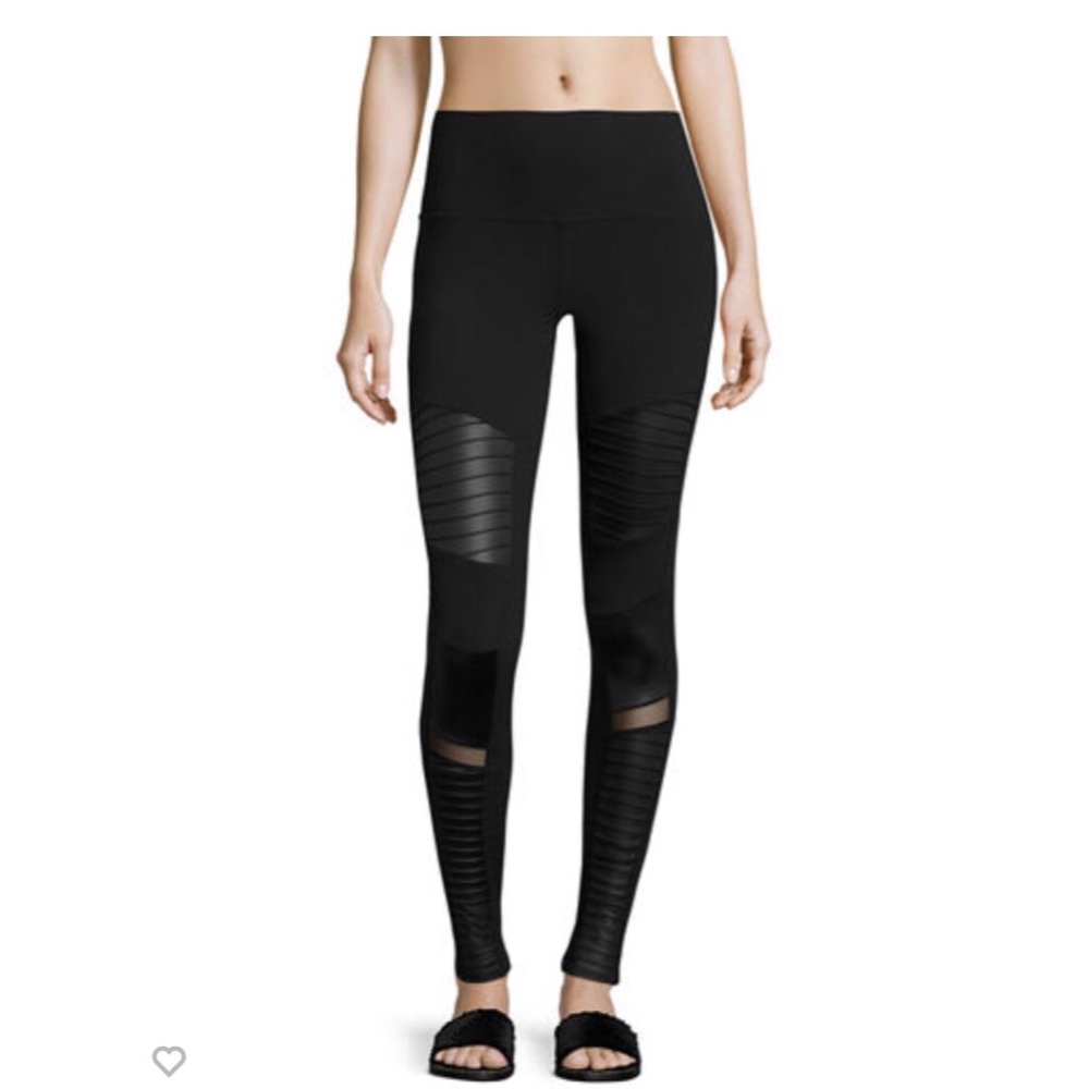 ALO YOGA HIGH WAIST MOTO LEGGING