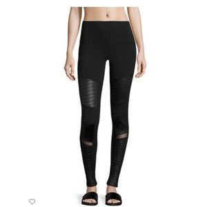 ALO YOGA HIGH WAIST MOTO LEGGING