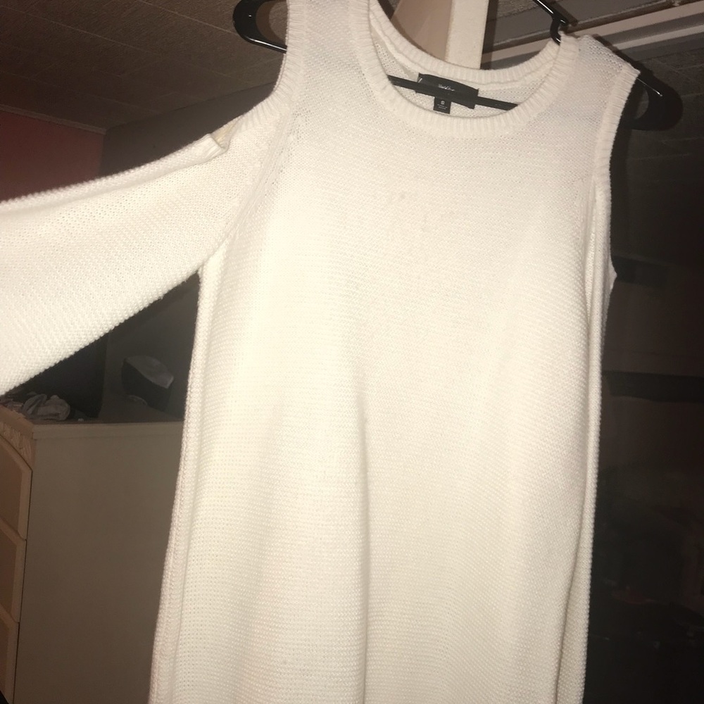 sweater with open shoulders
