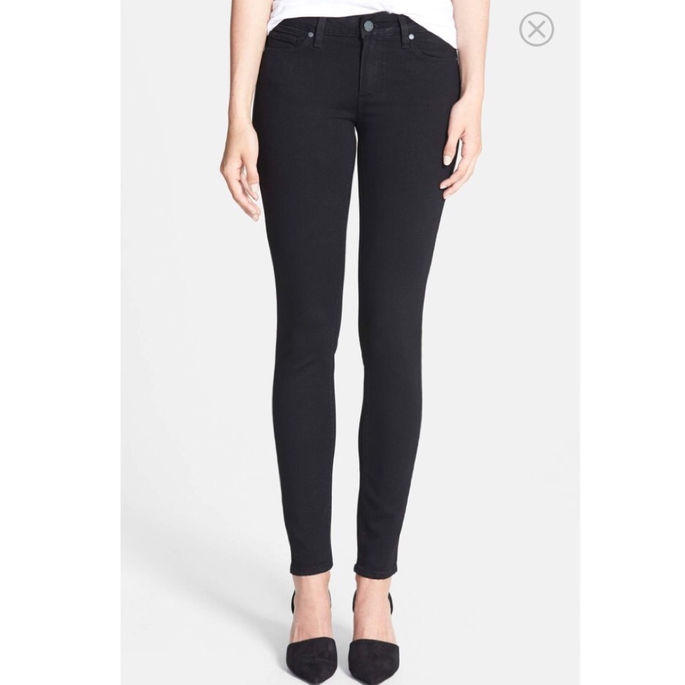 Paige Verdugo Ultra Skinny- Black Shadow