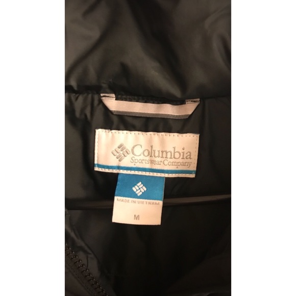 NWT black down columbia Jacket - Picture 4 of 6