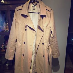 Old Navy tan pea coat - size M