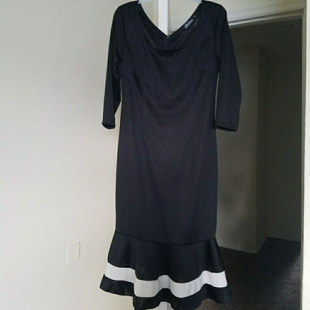 Black and White dress