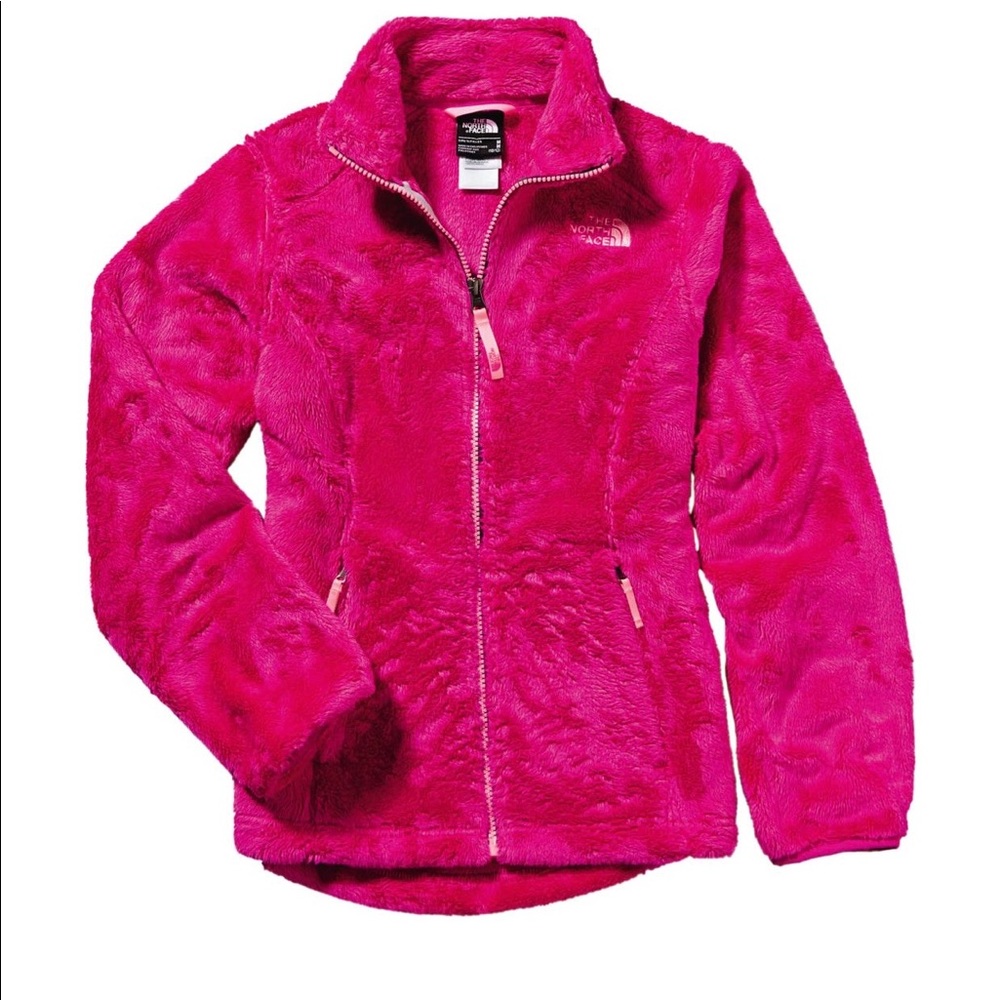 Pink north face