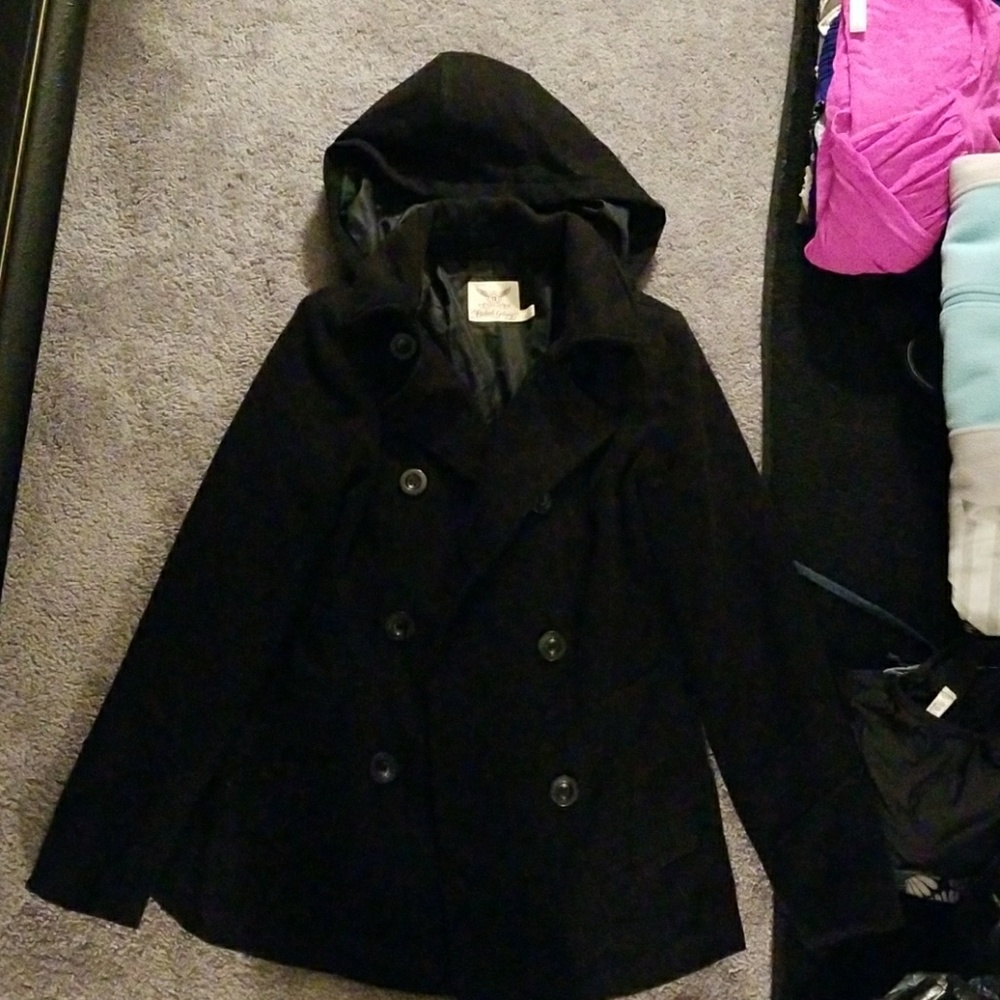 Black coat