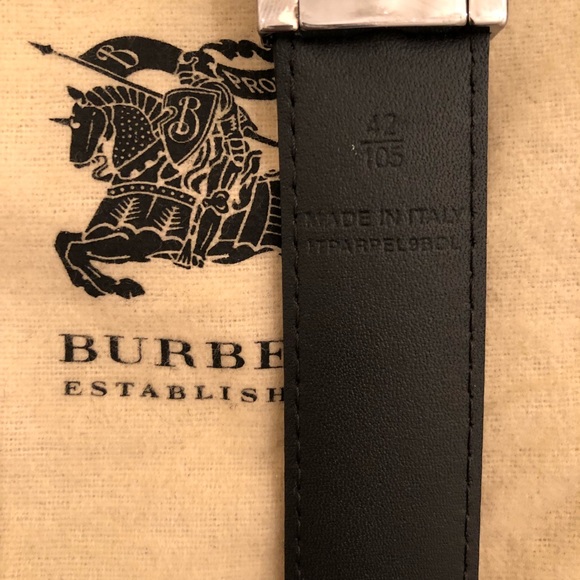 Burberry belt