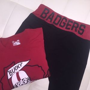 Wisconsin Badger Leggings