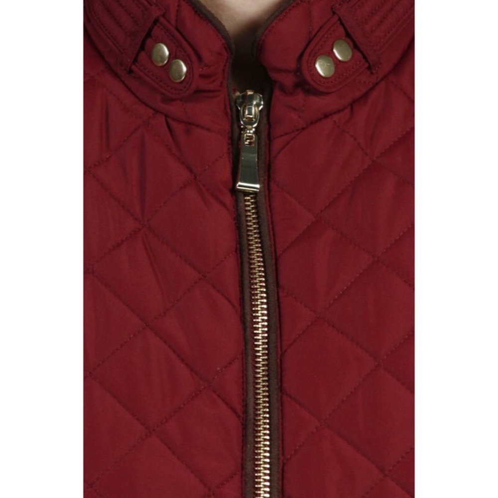 Red puff vest - Picture 5 of 5