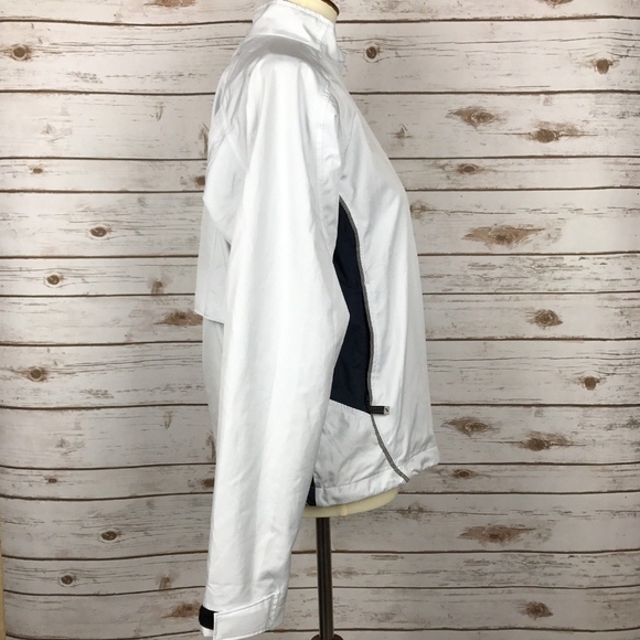 Asics Running Jacket Loose Fit White M - Picture 6 of 6