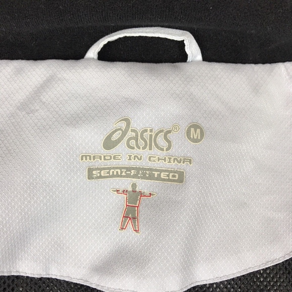 Asics Running Jacket Loose Fit White M - Picture 5 of 6