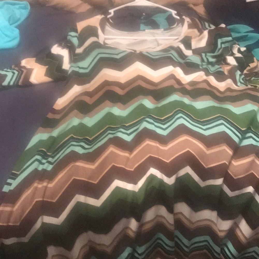 Long sleeve tunic length top