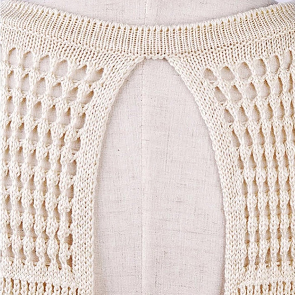 Knitted Sexy Beach Bikini Swim Crotchet Coverup - Picture 8 of 8