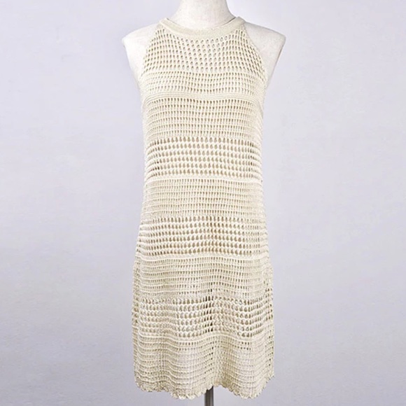 Knitted Sexy Beach Bikini Swim Crotchet Coverup - Picture 3 of 8