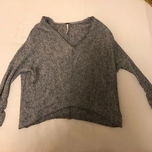 Grey Free People sweater size XS