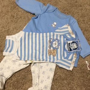 Baby bear outfit set