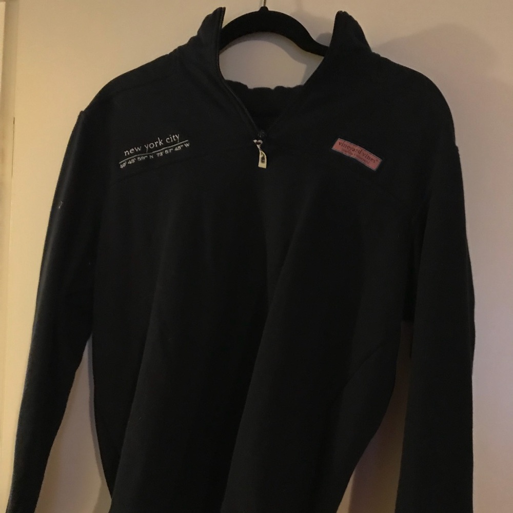 Navy blue vineyard vines shepshirt