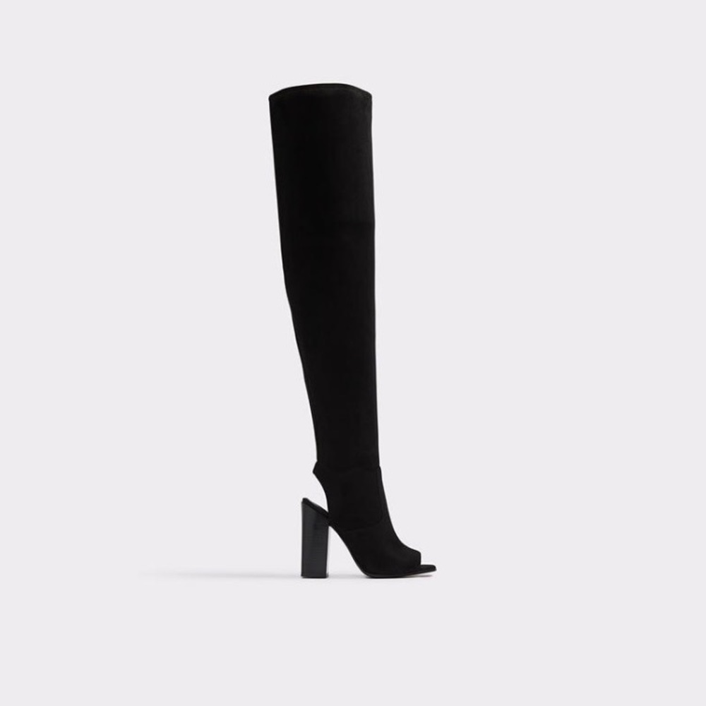 Aldo Over the knee peep toe boots