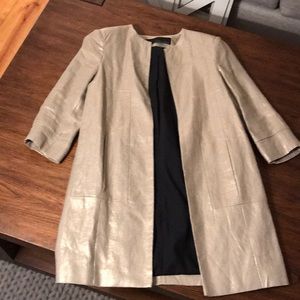 Zara gold coat