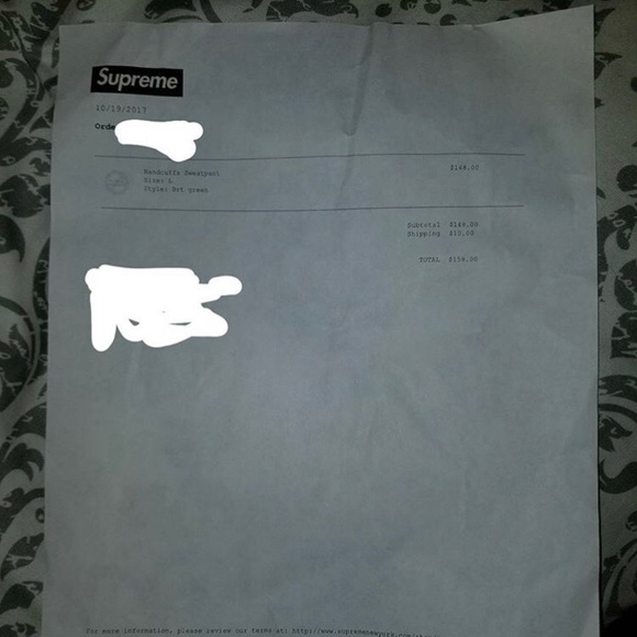 supreme handcuff pants