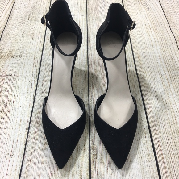 ZARA High Back Ankle Strap Pumps - Picture 3 of 6