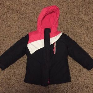 3 in 1 winter coat jacket toddler girls 4t
