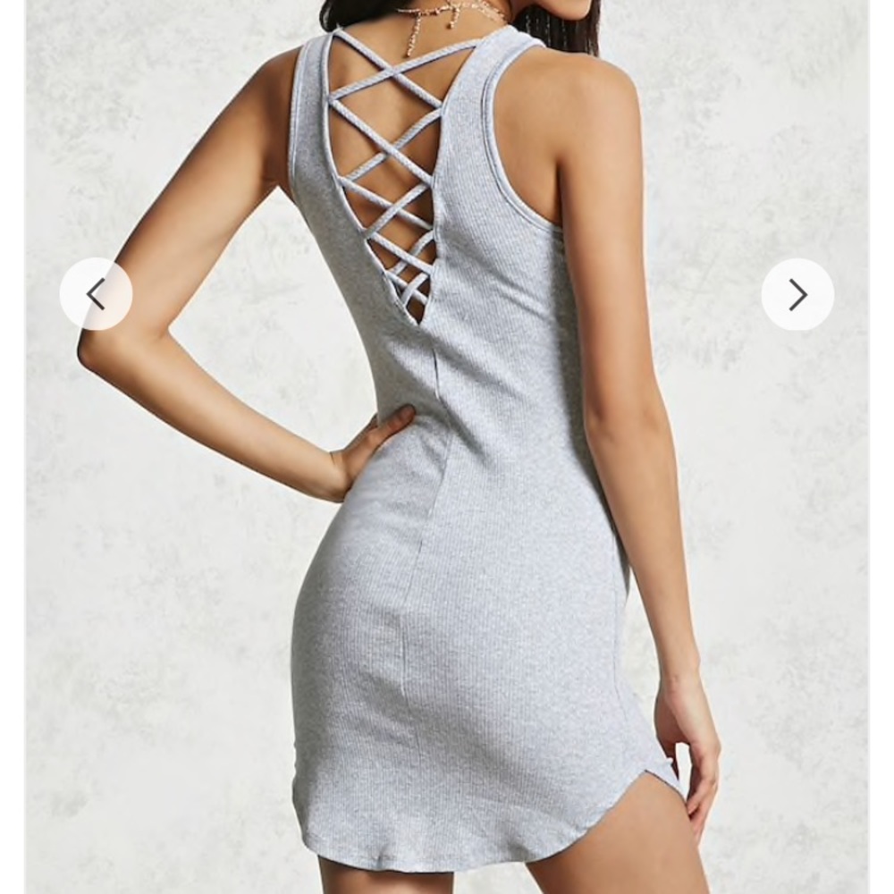 Grey Bodycon Dress