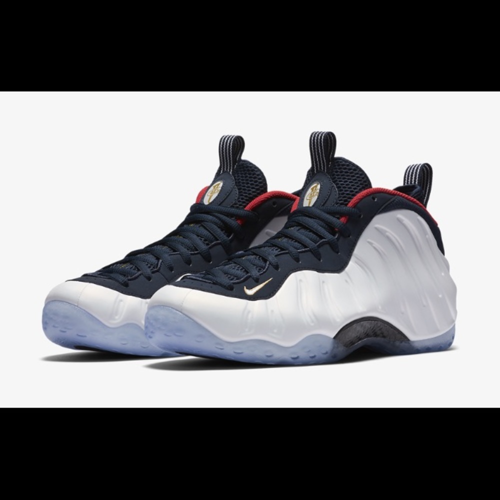 BNIB dead stock Olympic foamposites 9.5