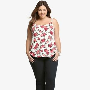 Soft Torrid Rose Cami