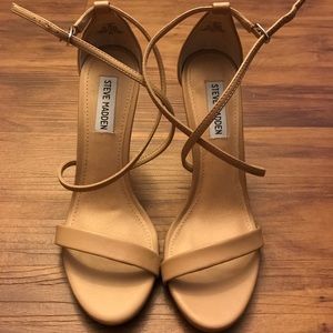 Steve Madden nude heels