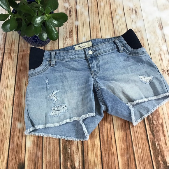 GAP Pants - GAP maternity denim shorts