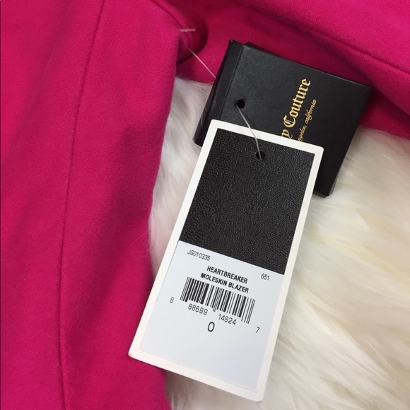 HP 11/22! Juicy Couture | NWT Moleskin Blazer 0 - Picture 5 of 8