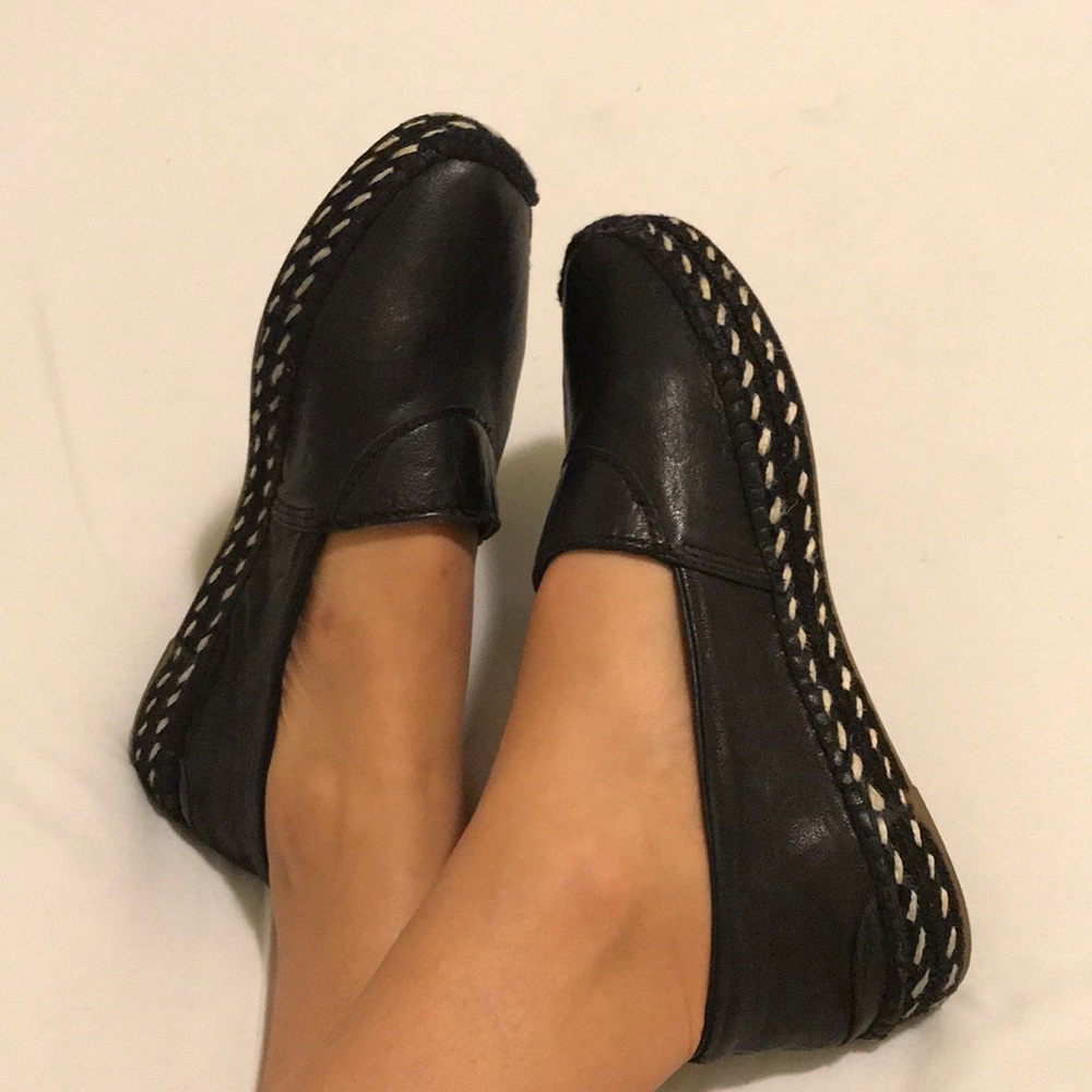 Rag and Bone Leather Espadrilles