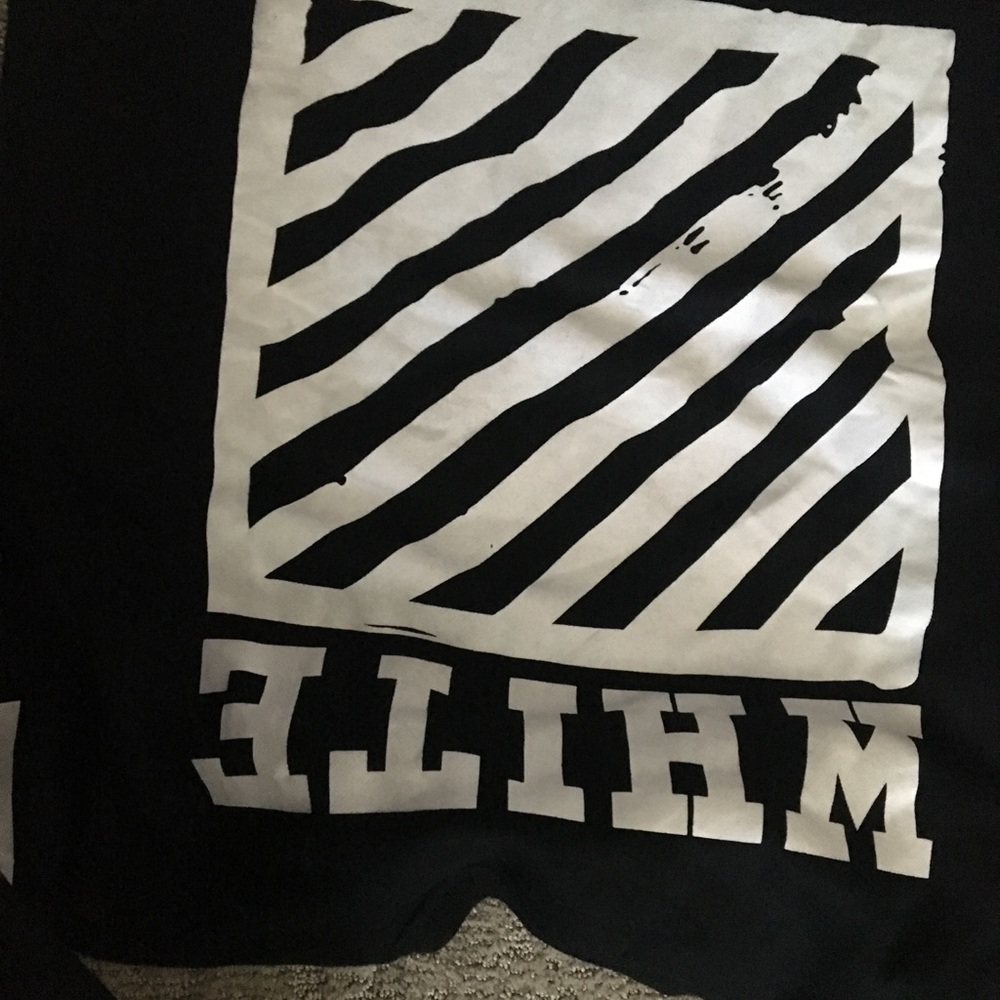 Off-White L/S Diagonal Shirt