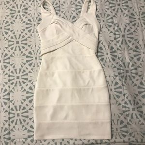Short white dress - juniors size medium